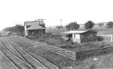 Home of Jacob and Barbara Kubly along east side of the Illinois Central RR tracks, todays Badger State Trail through Monticello.  It was located just north of the junction of the trail and E. Lake Ave.